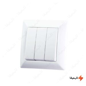 کلید-برق-سه-پل-ایران-الکتریک-مدل-الیزه