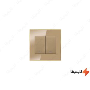 کلید-دو-پل-آسیا-الکتریک-مدل-نگین