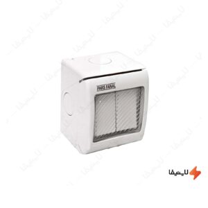 کلید-دو-پل-بارانی-روکار-پارس-فانال-مدل-PF-2GS16A
