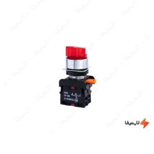 کلید-سلکتوری-24-ولت-چراغ‌دار-یک-طرفه-متحرک-پلاستیکی-SEI-LED-رعد