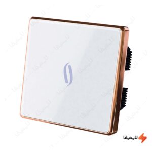 کلید-لمسی-تک-پل-هوشمند-مایا-سری-فلونا-مدل-MR1EF12