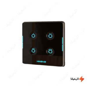 کلید-لمسی-هوشمند-چهار-پل-هیناوا-مدل-تیتان-کد-HTS20411