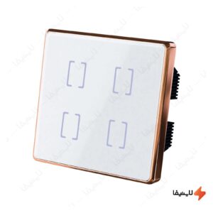 کلید-لمسی-چهار-پل-دایرکت-کانتکت-مایا-سری-اریس-کلاسیک-مدل-MI4EF11