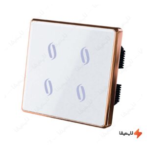 کلید-لمسی-چهار-پل-هوشمند-مایا-سری-فلونا-مدل-MR4EF12