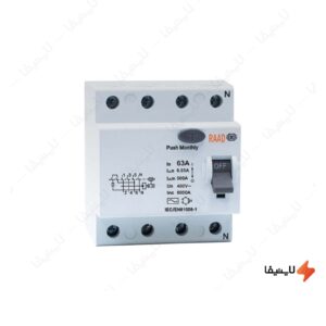 کلید-محافظ-جان-4-پل-63-آمپر-RBRC-4P-63A-6kA-رعد