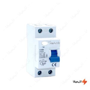 کلید-محافظ-جان-دو-پل-63-آمپر-پارس-اروند-مدل-RCCB-2P
