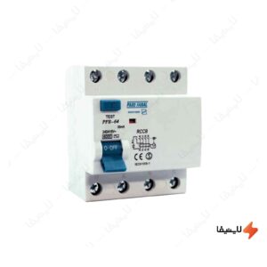 کلید-محافظ-جان-چهار-پل-16-آمپر-پارس-فانال-مدل-PFR-4P-16A-6K-30mA