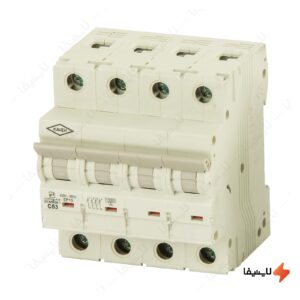 کلید-مینیاتوری-10-آمپر-سه-فاز-و-نول-AC-الکترو-کاوه-کد-10A-10KA-3P1