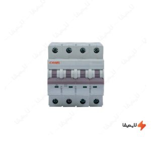 کلید-مینیاتوری-10-آمپر-چهار-پل-AC-کانل-کد-B10-6KA-4P