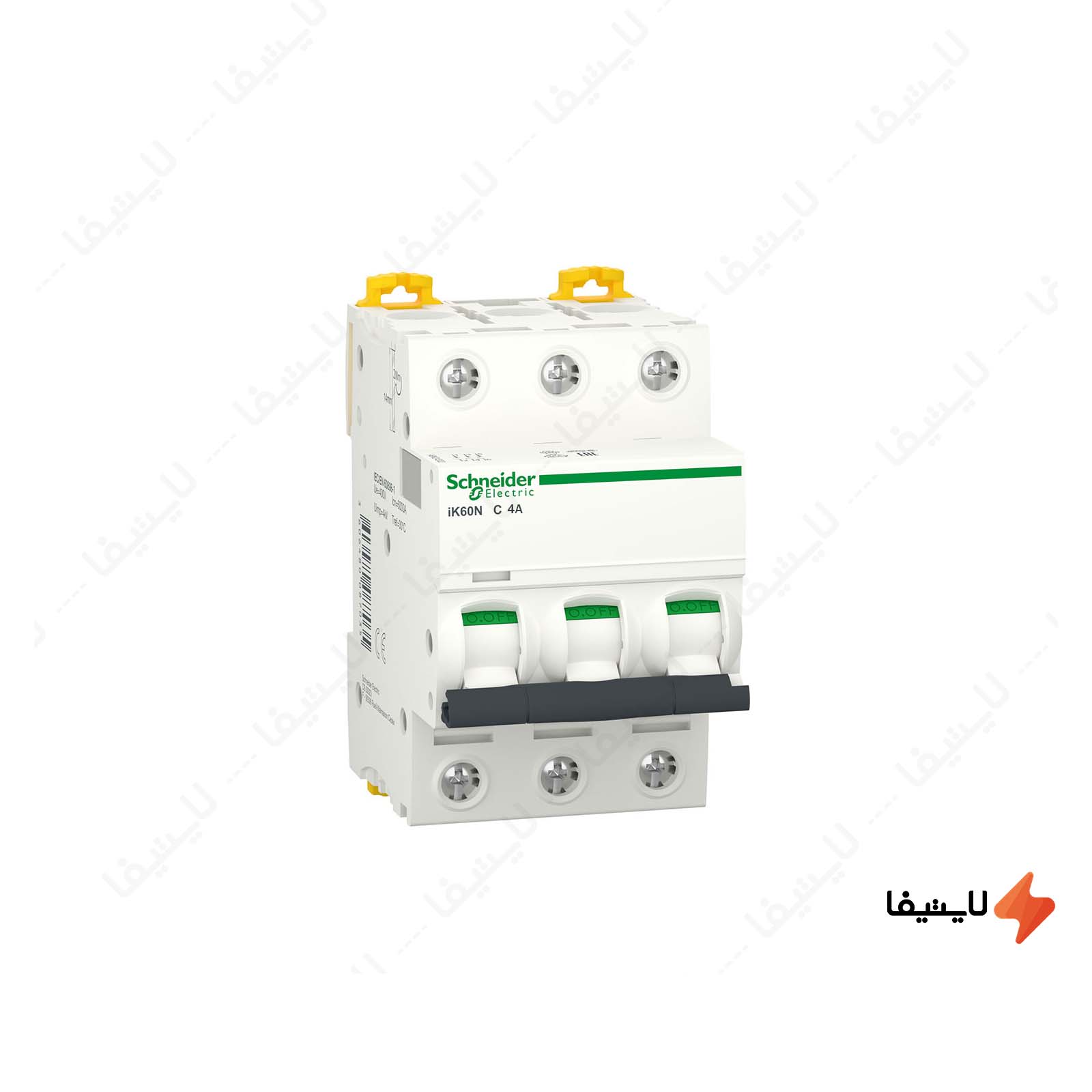 کلید مینیاتوری 3 پل 32 آمپر C32-6KA اشنا کلید-مینیاتوری-3-پل-32-آمپر-C32-6KA-اشنایدر-کد-A9K24332