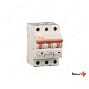 کلید-مینیاتوری-63-آمپر-سه-پل-AC-کانل-کد-C63-6KA-3P