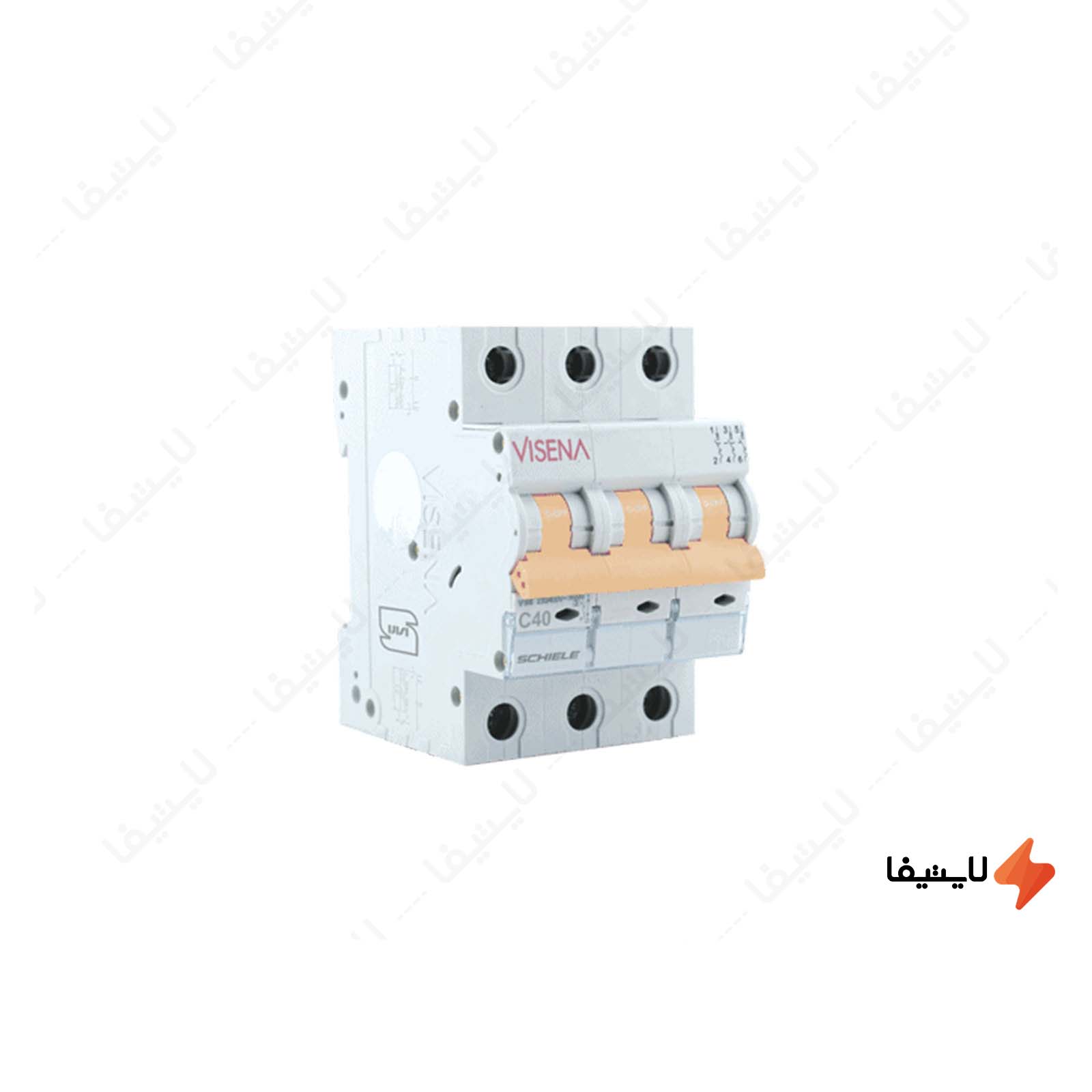 کلید مینیاتوری سه پل 32 آمپر مدل VS6-3C3 کلید-مینیاتوری-سه-پل-40-آمپر-مدل-VS6-3C40-ویسنا