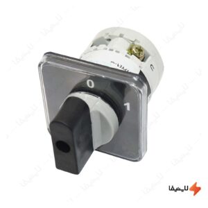 کلید-گردان-تک-فاز-یک-طرفه-25-آمپر-الکترو-کاوه-کد-2501