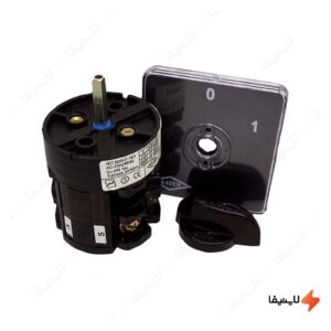 کلید-گردان-دو-فاز-یک-طرفه-40-آمپر-الکترو-کاوه-کد-4002