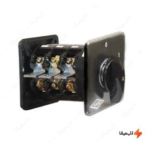 کلید-گردان-سه-فاز-و-نول-یک-طرفه-40-آمپر-الکترو-کاوه-کد-4004