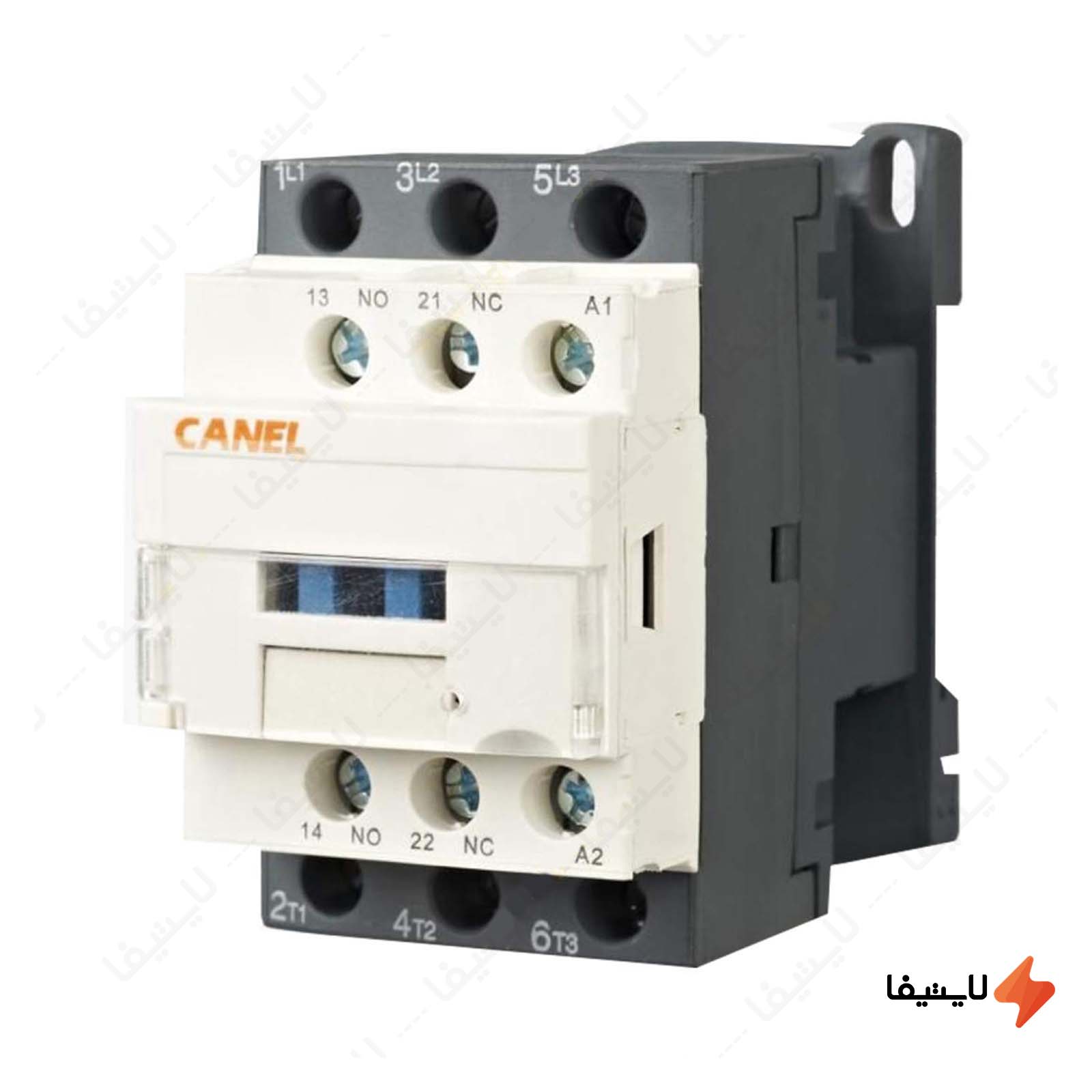 کنتاکتور 25 آمپر با کنتاکت جانبی لنا کنتاکتور-25-آمپر-با-کنتاکت-جانبی-کانل-مدل-XPC-25A38B11