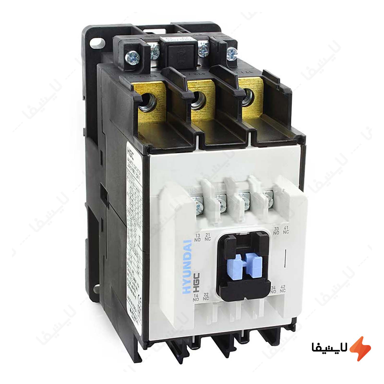 کنتاکتور 75 آمپر 37 کیلو وات هیوندای کنتاکتور-75-آمپر-37-کیلو-وات-هیوندای-با-بوبین-AC