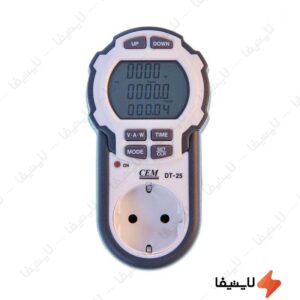 وات-متر-پریز-دار-دوشاخه-ای-CEM-مدل-DT-25