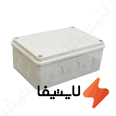 جعبه-تقسیم-15x10x7-روکار-ABS-دانوب@LIGHTIFA.webp جعبه تقسیم 15x10x7 روکار ABS دانوب - Image 1