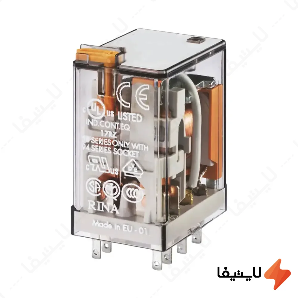 رله-شیشه-ای-8-پایه-2-کنتاکت-230-ولت-AC-فیندر-کد-55.32.8.230.0054@LIGHTIFA.webp رله شیشه ای 8 پایه 2 کنتاکت 230 ولت AC فیندر کد 55.32.8.230.0054 - Image 1