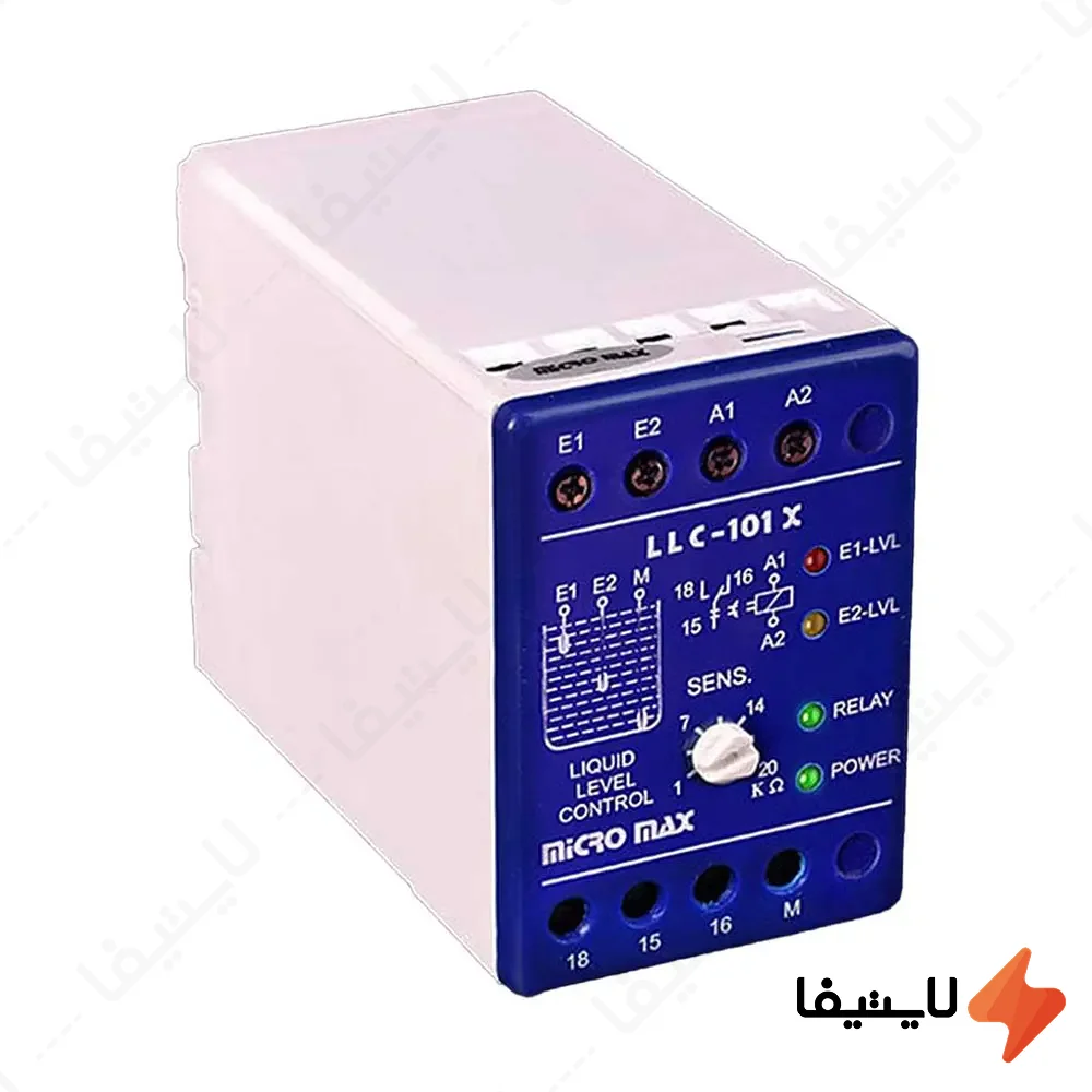 رله-کنترل-سطح-مایعات-میکرومکس-مدل-LLC-101X@LIGHTIFA.webp رله کنترل سطح مایعات میکرومکس مدل LLC-101X - Image 1