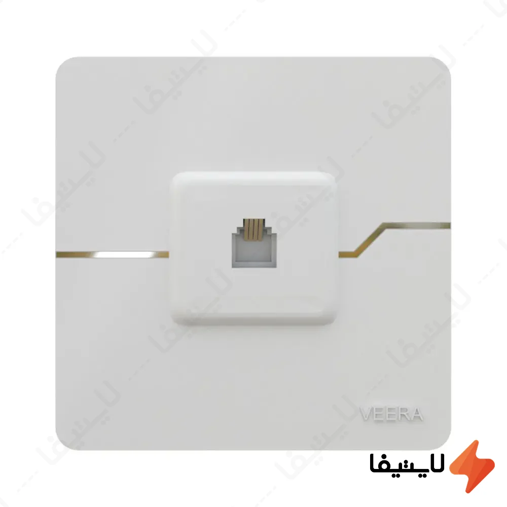 سوکت-شبکه-CAT6-تک-پورت-ویرا-مدل-T2@LIGHTIFA.webp سوکت شبکه CAT6 تک پورت ویرا مدل T2 - Image 1