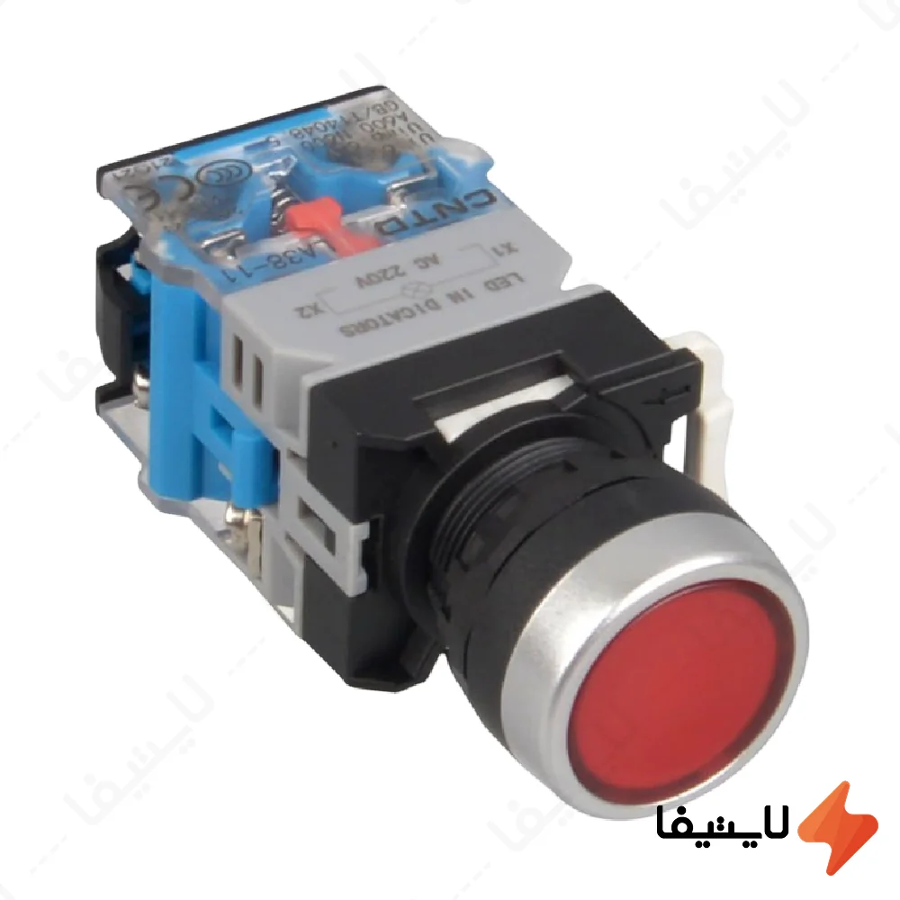 شستی-استپ-چراغ-دار-220-ولت-CNTD-مدل-LA38-11PND@LIGHTIFA.webp شستی استپ چراغ دار 220 ولت CNTD مدل LA38-11PND - Image 1