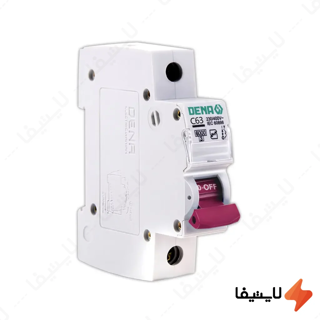 فیوز-مینیاتوری-یک-پل-63-آمپر-دنا-الکتریک-مدل-C63-6K-1P@LIGHTIFA.webp فیوز مینیاتوری یک پل 63 آمپر دنا الکتریک مدل C63-6K-1P - Image 1