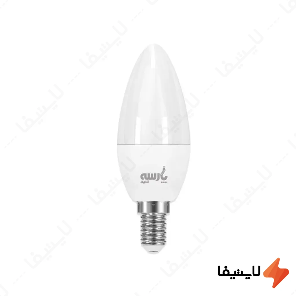 لامپ-ال-ای-دی-7-وات-شمعی-پارسه-شید-سرپیچ-E14@LIGHTIFA.webp لامپ ال ای دی 7 وات شمعی پارسه شید سرپیچ E14 - Image 1