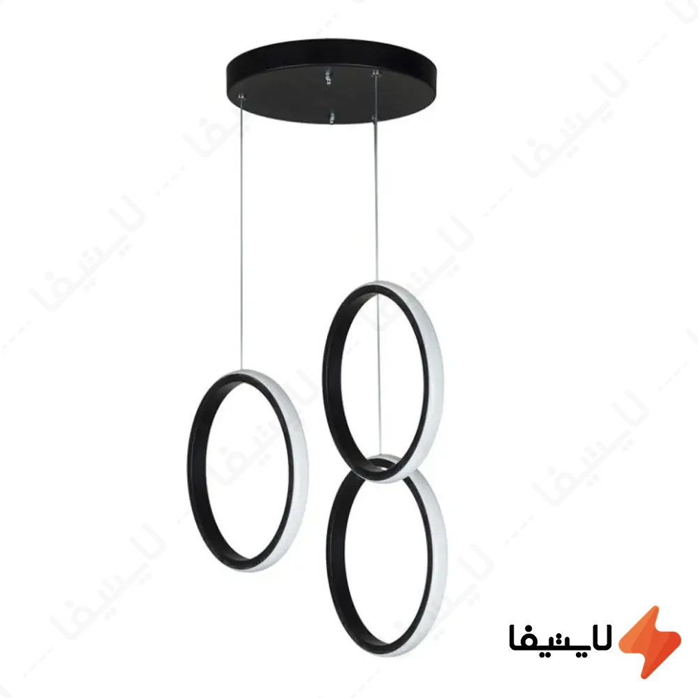 لوستر-مدرن-سه-شعله-چشمه-نور-مدل-L6369@LIGHTIFA.webp لوستر مدرن سه شعله چشمه نور مدل L6369 - Image 1