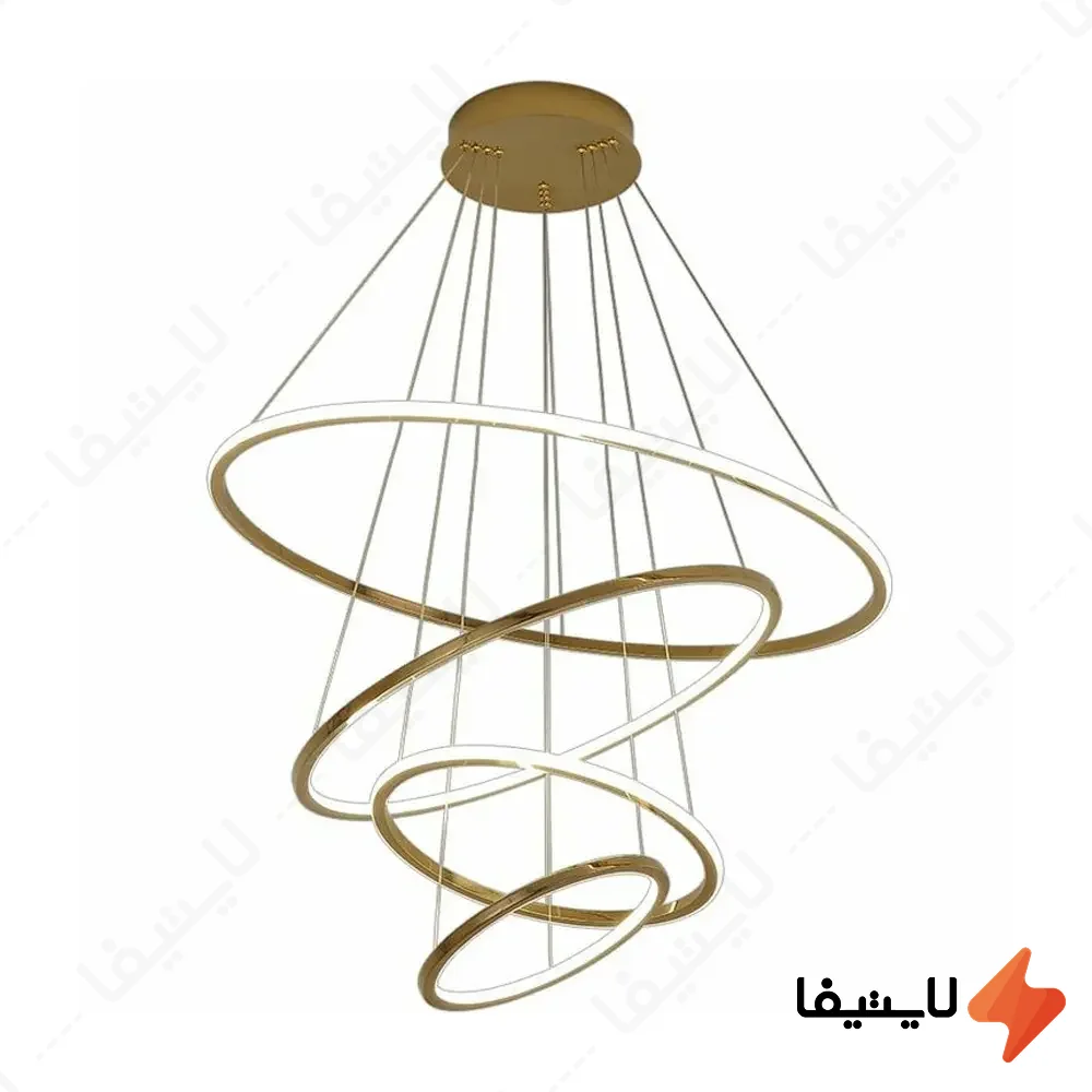 لوستر-مدرن-چشمه-نور-مدل-A63614H@LIGHTIFA.webp لوستر مدرن چشمه نور مدل A6361/4H - Image 1