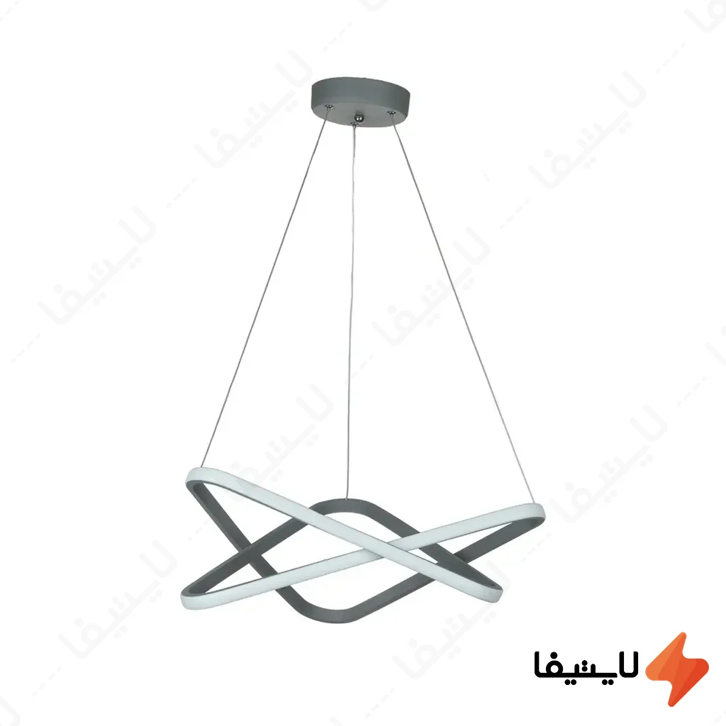 لوستر-مدرن-چشمه-نور-مدل-A6397T-طوسی@LIGHTIFA.webp لوستر مدرن چشمه نور مدل A6397/T طوسی - Image 1