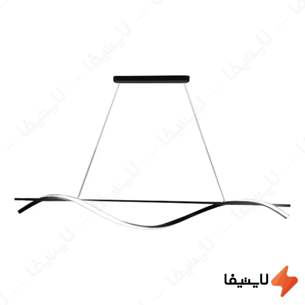 لوستر-مدرن-چشمه-نور-مدل-L63571@LIGHTIFA.webp لوستر مدرن چشمه نور مدل L6357/1 - Image 1