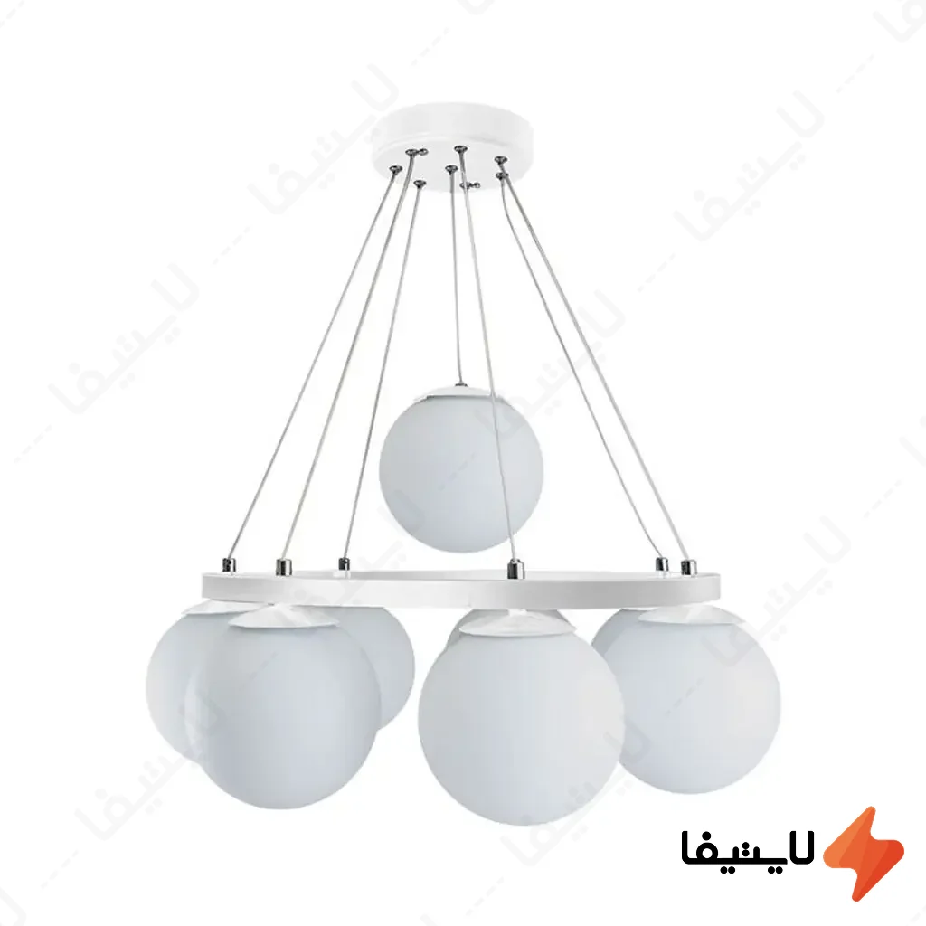 لوستر-هشت-شعله-مولکولی-چشمه-نور-مدل-A12338@LIGHTIFA.webp لوستر هشت شعله مولکولی چشمه نور مدل A1233/8 - Image 1