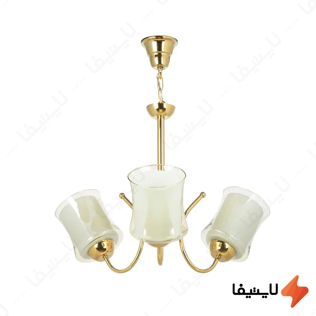 لوستر-۳-شعله-چشمه-نور-کد-A8253-G@LIGHTIFA.webp لوستر ۳ شعله چشمه نور کد A825/3-G - Image 1