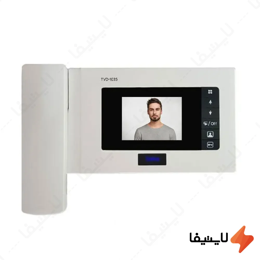 مانیتور-آیفون-تصویری-4.3-اینچ-حافظه-دار-تابا-مدل-TVD-10-35M@LIGHTIFA.webp مانیتور آیفون تصویری 4.3 اینچ حافظه دار تابا مدل TVD-10-35M - Image 1