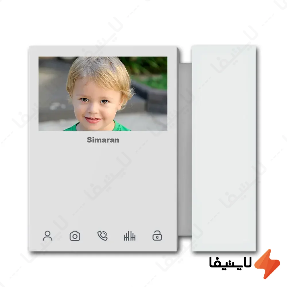 مانیتور-آیفون-تصویری-4.3-اینچ-حافظه-دار-سیماران-مدل-HS-46TKM@LIGHTIFA.webp مانیتور آیفون تصویری 4.3 اینچ حافظه دار سیماران مدل HS-46TKM - Image 1