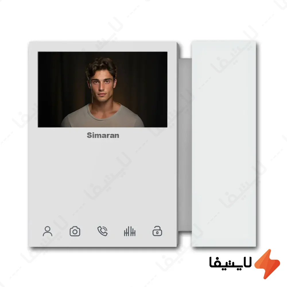 مانیتور-آیفون-تصویری-4.3-اینچ-سیماران-مدل-HS-46TK@LIGHTIFA.webp مانیتور آیفون تصویری 4.3 اینچ سیماران مدل HS-46TK - Image 1