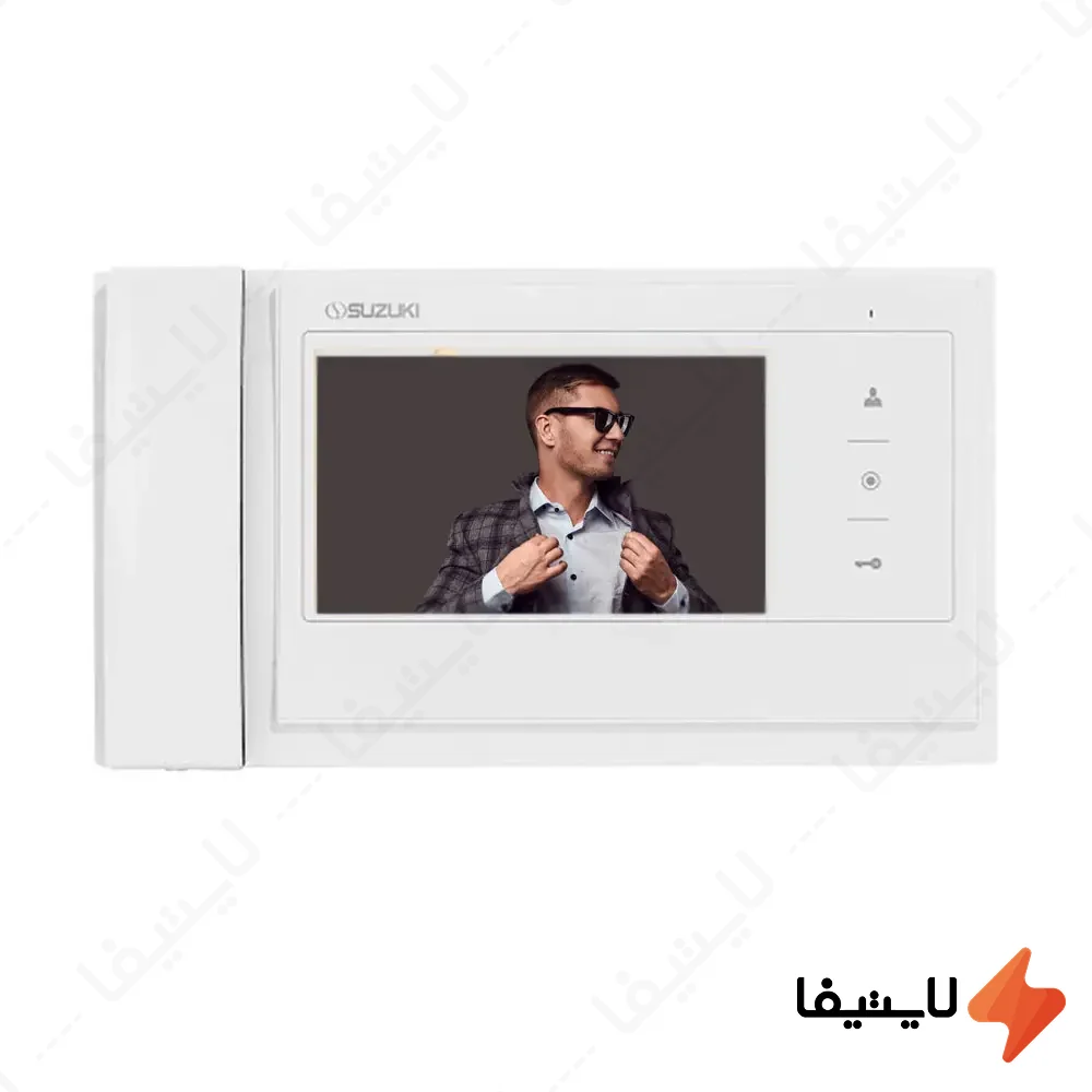 مانیتور-آیفون-تصویری-7-اینچ-حافظه-دار-سوزوکی-مدل-SZ-727M@LIGHTIFA.webp مانیتور آیفون تصویری 7 اینچ حافظه دار سوزوکی مدل SZ-727M - Image 1