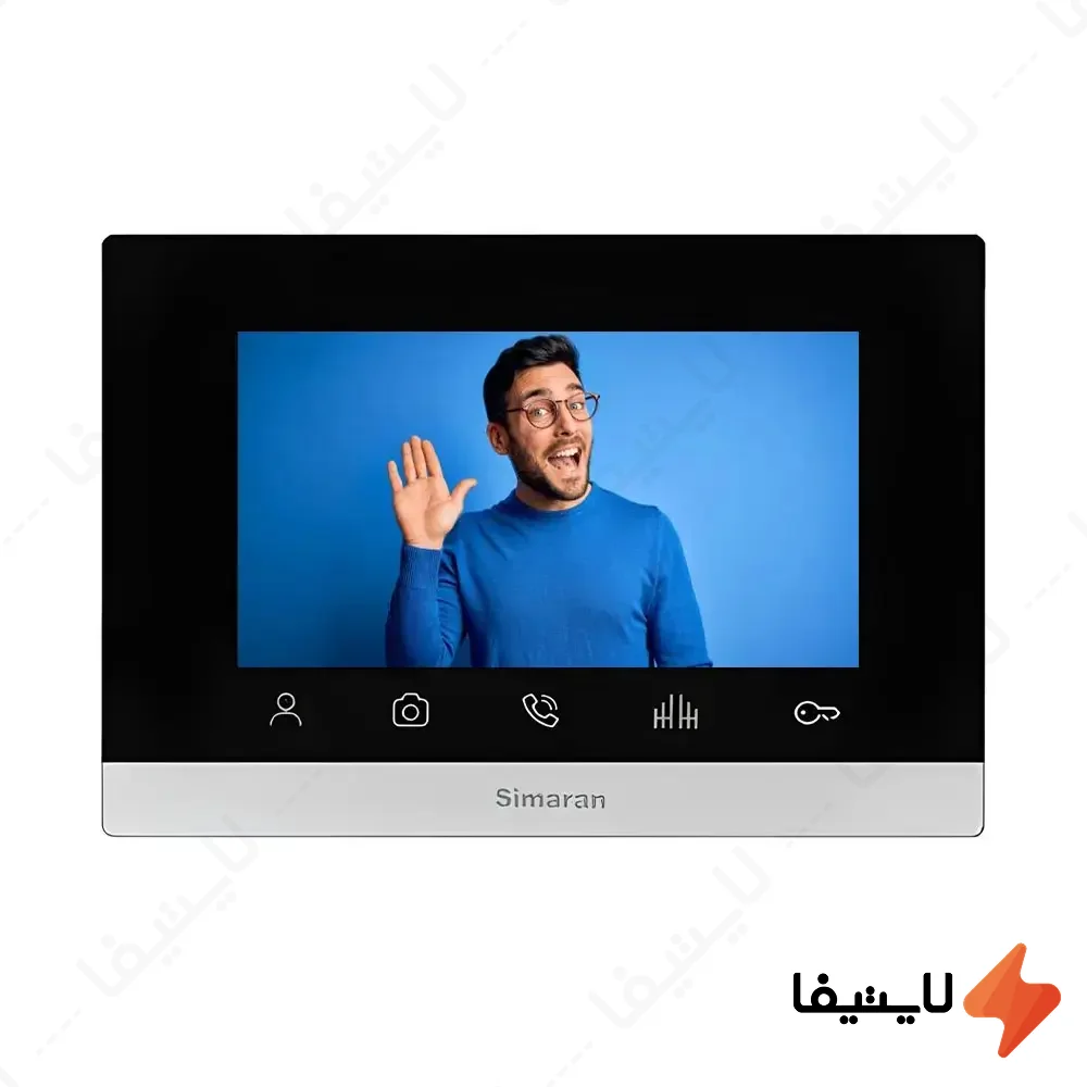 مانیتور-آیفون-تصویری-7-اینچ-حافظه-دار-سیماران-مدل-77-TKM@LIGHTIFA.webp مانیتور آیفون تصویری 7 اینچ حافظه دار سیماران مدل 77-TKM - Image 1
