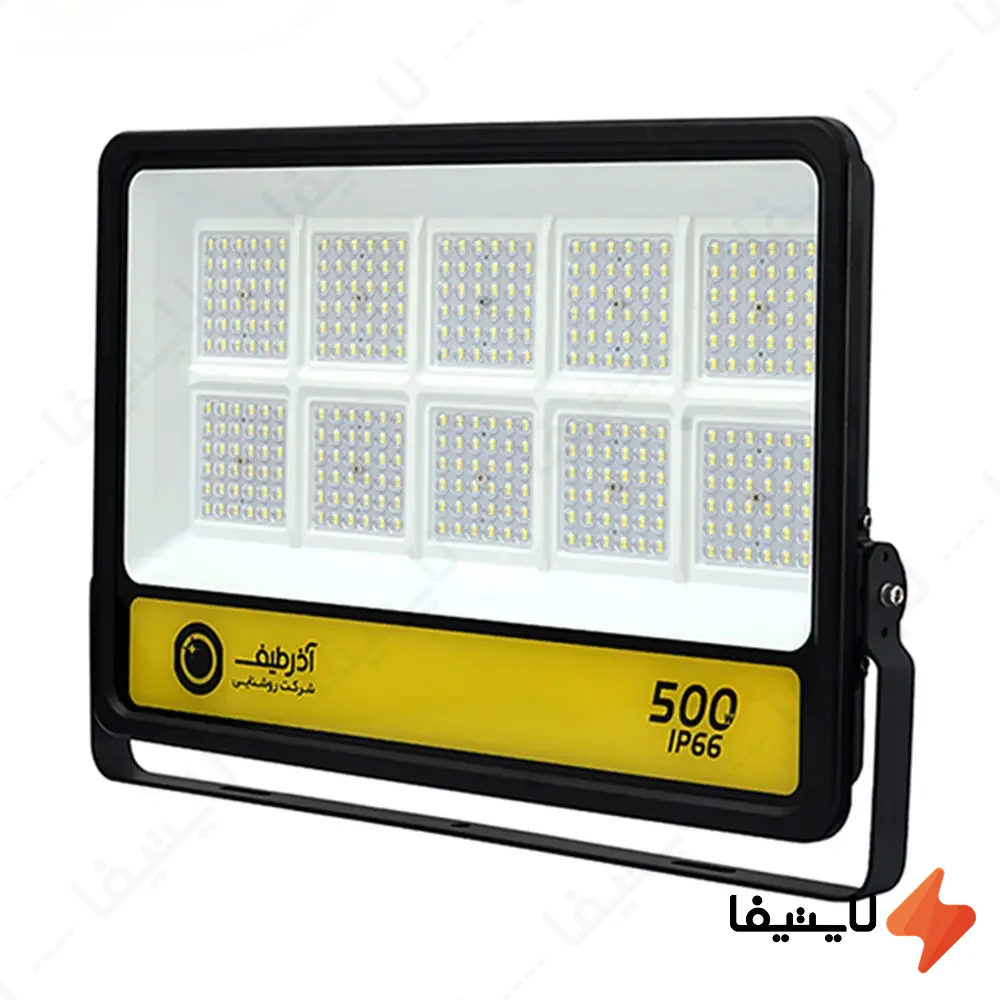 پروژکتور-ال-ای-دی-500-وات-لنزدار-آذر-طیف-مدل-آلفا-کد-FL500W@LIGHTIFA.webp پروژکتور ال ای دی 500 وات لنزدار آذر طیف مدل آلفا کد FL500W - Image 1