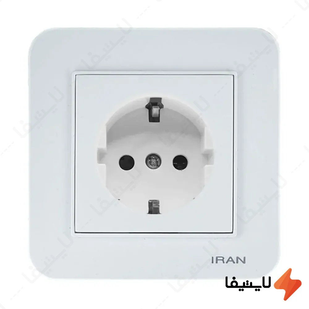 پریز-برق-ارت-دار-ایران-الکتریک-مدل-ارس-اقتصادی@LIGHTIFA.webp پریز برق ارت دار ایران الکتریک مدل ارس اقتصادی - Image 1