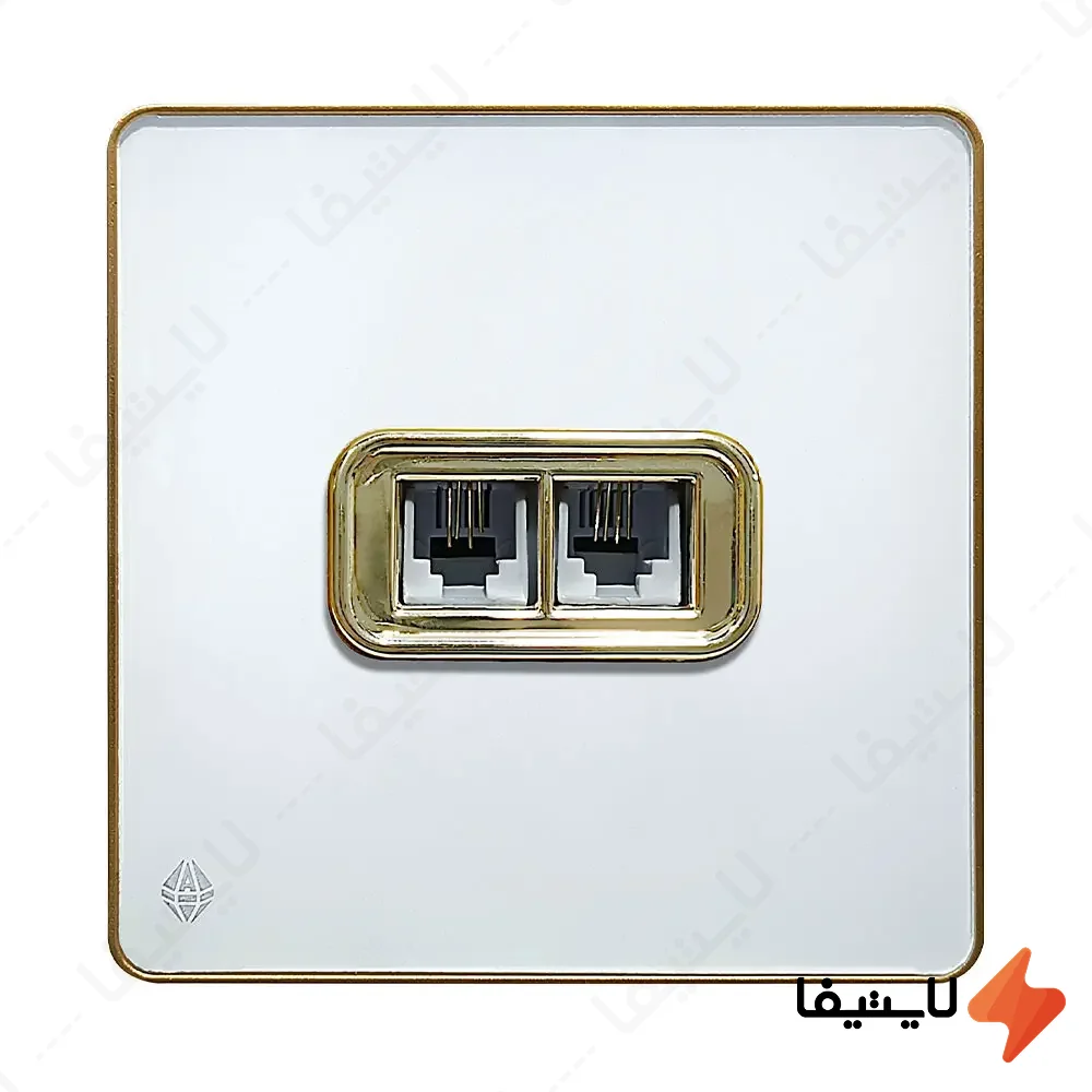 پریز-تلفن-دو-سوکت-آسیا-الکتریک-مدل-یاقوت@LIGHTIFA.webp پریز تلفن دو سوکت آسیا الکتریک مدل یاقوت - Image 1