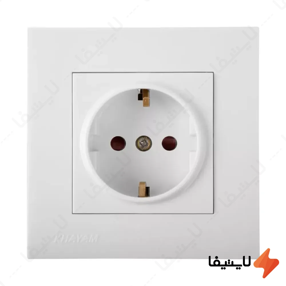 پریز-توکار-ارت-دار-مغزی-پلی-کربنات-خیام-الکتریک-مدل-آرام@LIGHTIFA.webp پریز توکار ارت دار مغزی پلی کربنات خیام الکتریک مدل آرام - Image 1