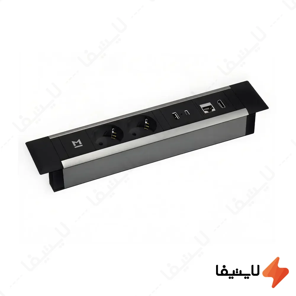 پریز-توکار-دو-خانه-ملونی-مدل-10094@LIGHTIFA.webp پریز توکار دو خانه ملونی مدل 10094 - Image 1