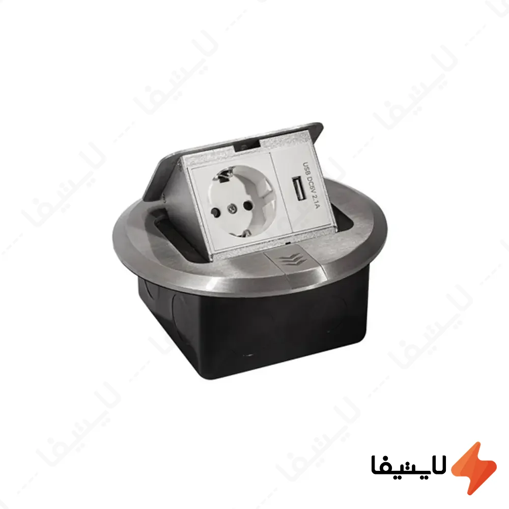 پریز-کف-توکار-یک-خانه-ملونی-مدل-10120@LIGHTIFA.webp پریز کف توکار یک خانه ملونی مدل 10120 - Image 1
