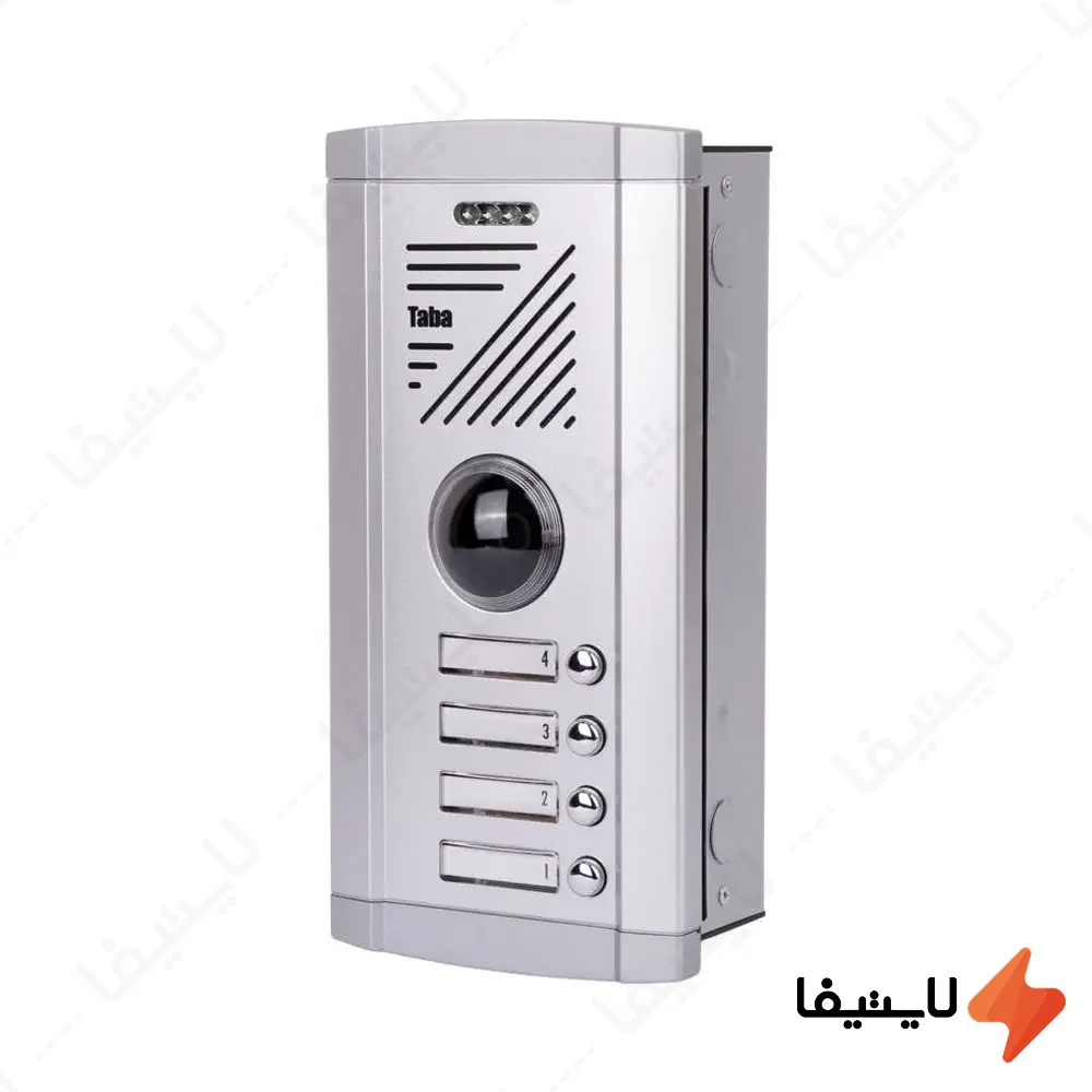 پنل-آیفون-تصویری-4-واحدی-تابا-مدل-ثمین-TVP-1820-عمودی@LIGHTIFA.webp پنل آیفون تصویری 4 واحدی تابا مدل ثمین TVP-1820 عمودی - Image 1