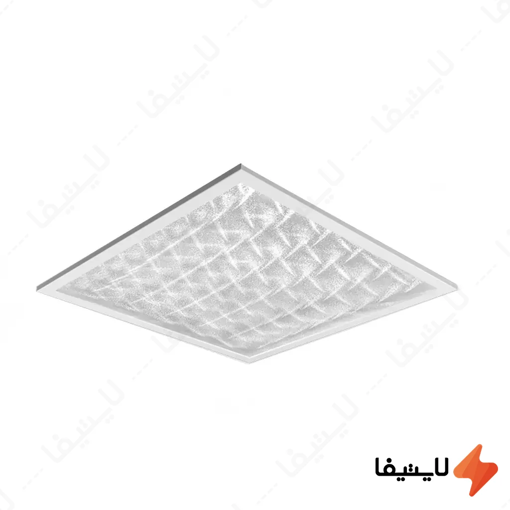 پنل-سقفی-مربع-روکار-49-وات-60-در-60-با-دیفیوزر-مازی-نور-مدل-الگانس@LIGHTIFA.webp پنل سقفی مربع روکار 49 وات 60 در 60 با دیفیوزر مازی نور مدل الگانس - Image 1