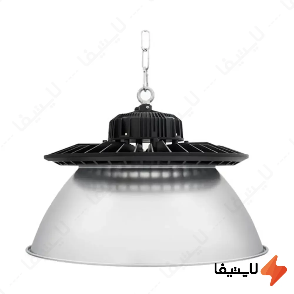 چراغ-آویز-لنزدار-صنعتی-200-وات-کاسه-دار-آذر-طیف-مدل-بتا-کد-HLK200W@LIGHTIFA.webp چراغ آویز لنزدار صنعتی 200 وات کاسه دار آذر طیف مدل بتا کد HLK200W - Image 1
