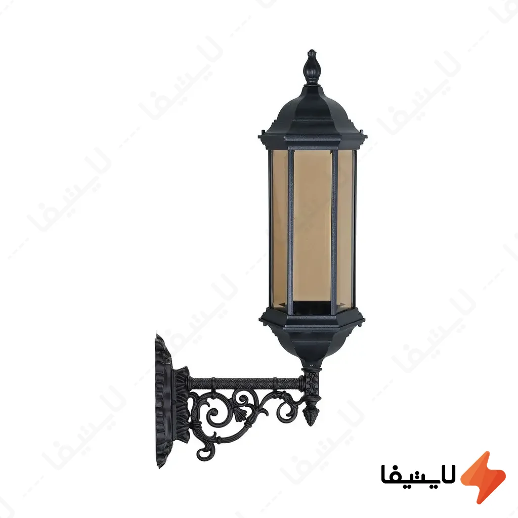 چراغ-دیواری-پارکی-بیتانور-مدل-شش-ضلعی-سری-b-کد-560522b@LIGHTIFA.webp چراغ دیواری پارکی بیتانور مدل شش ضلعی سری b کد 560522b - Image 1